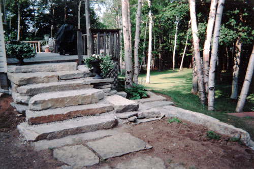 Landscaping installation